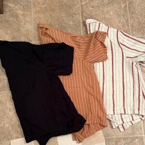 PacSun Textured Black Shirt